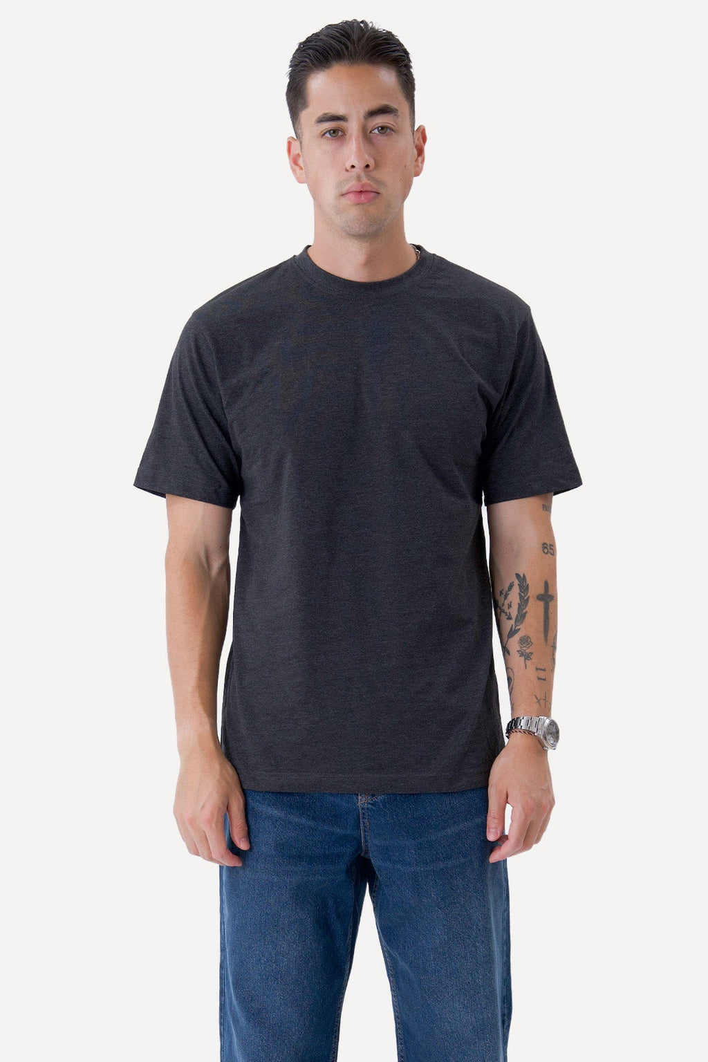 Oversized T -Shirt - Dunkelgrau