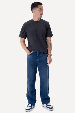Oversized T -Shirt - Dunkelgrau