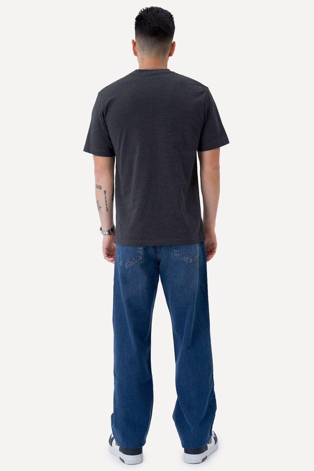 Oversized T -Shirt - Dunkelgrau