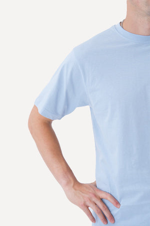 Oversized T -Shirt - Himmelblau