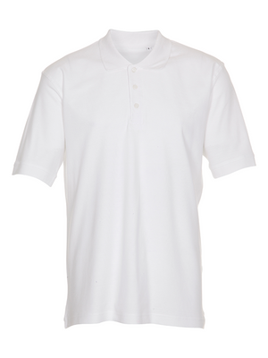 Basic Polo - weiß