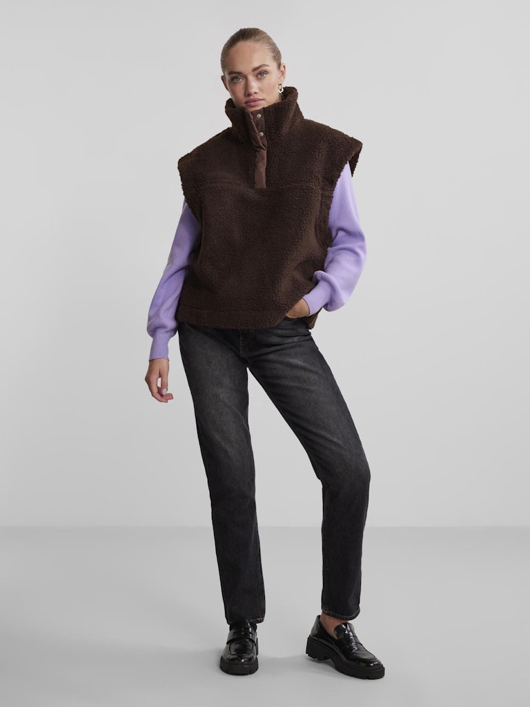 Daisy Vest - Chicorée Kaffee