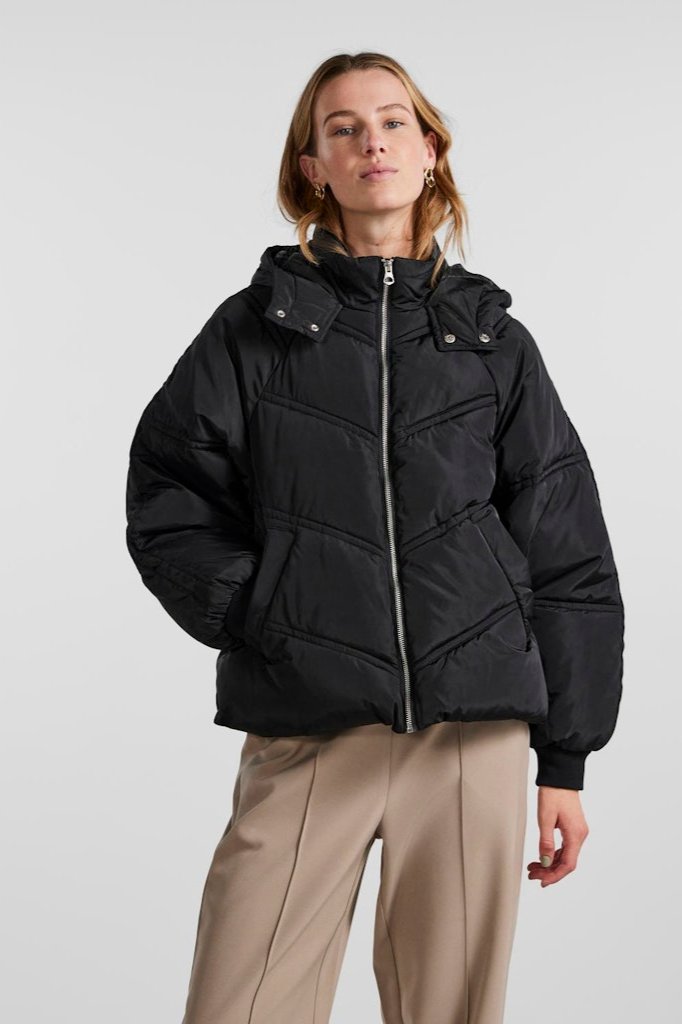 Neli City Pufferjacke - schwarz