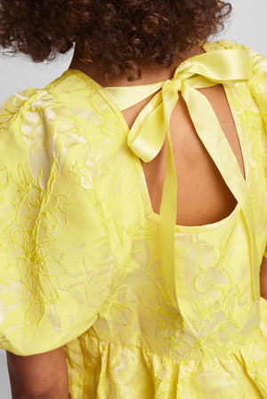 Aviona -Kleid - blasse Banane