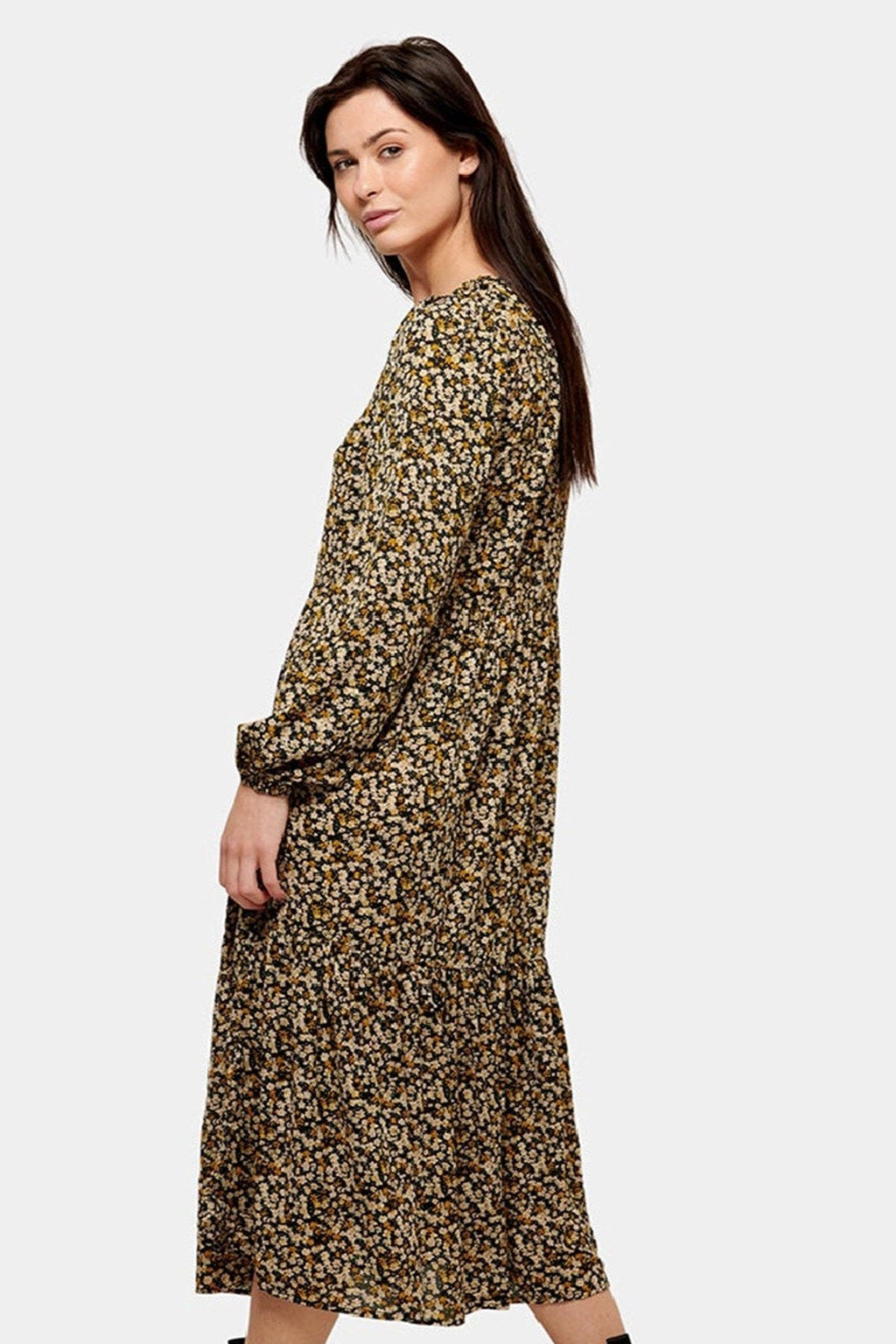 Pals Blumenkleid - schwarz blühend