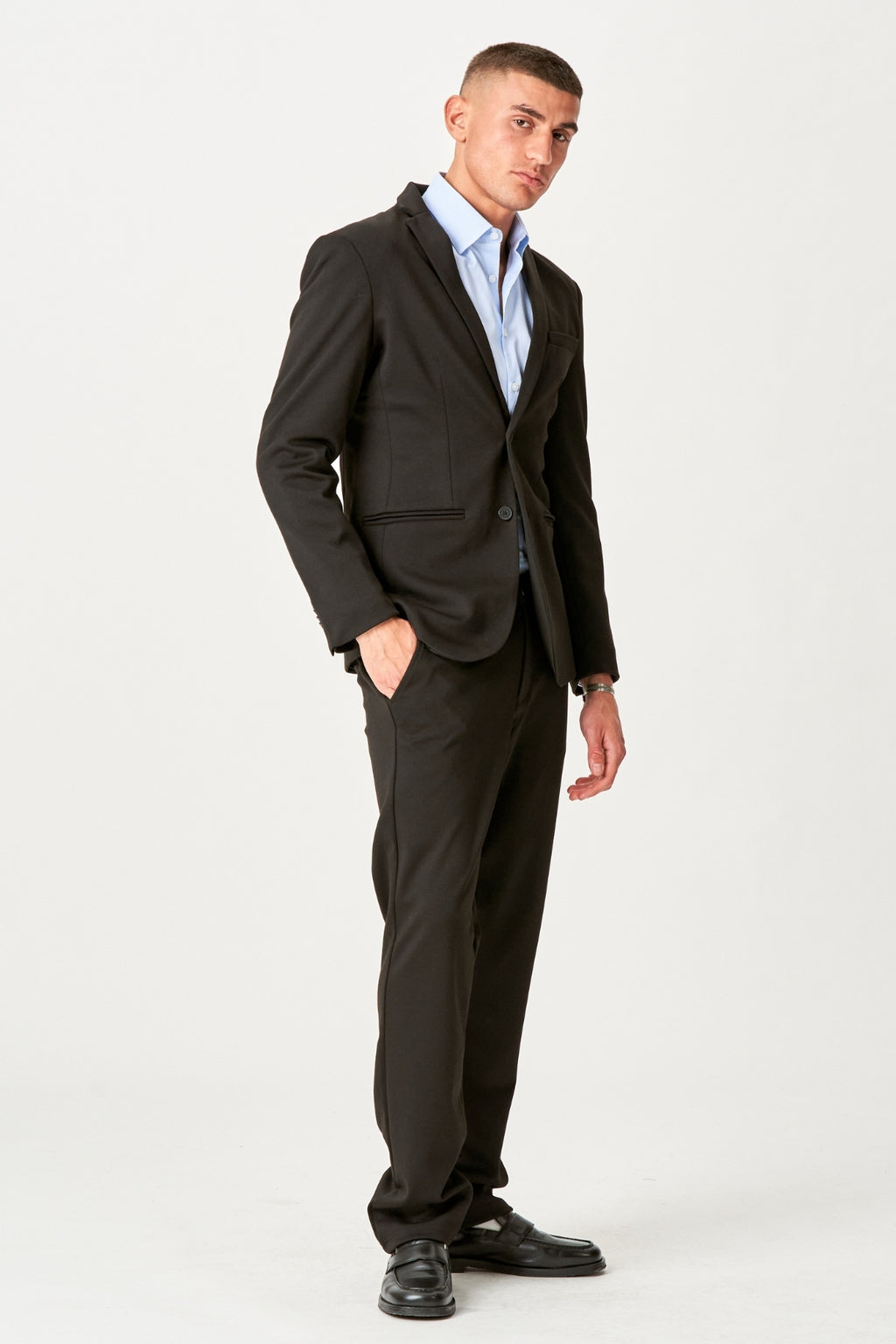 The Original Performance Anzug Regular Passform – (Schwarz)