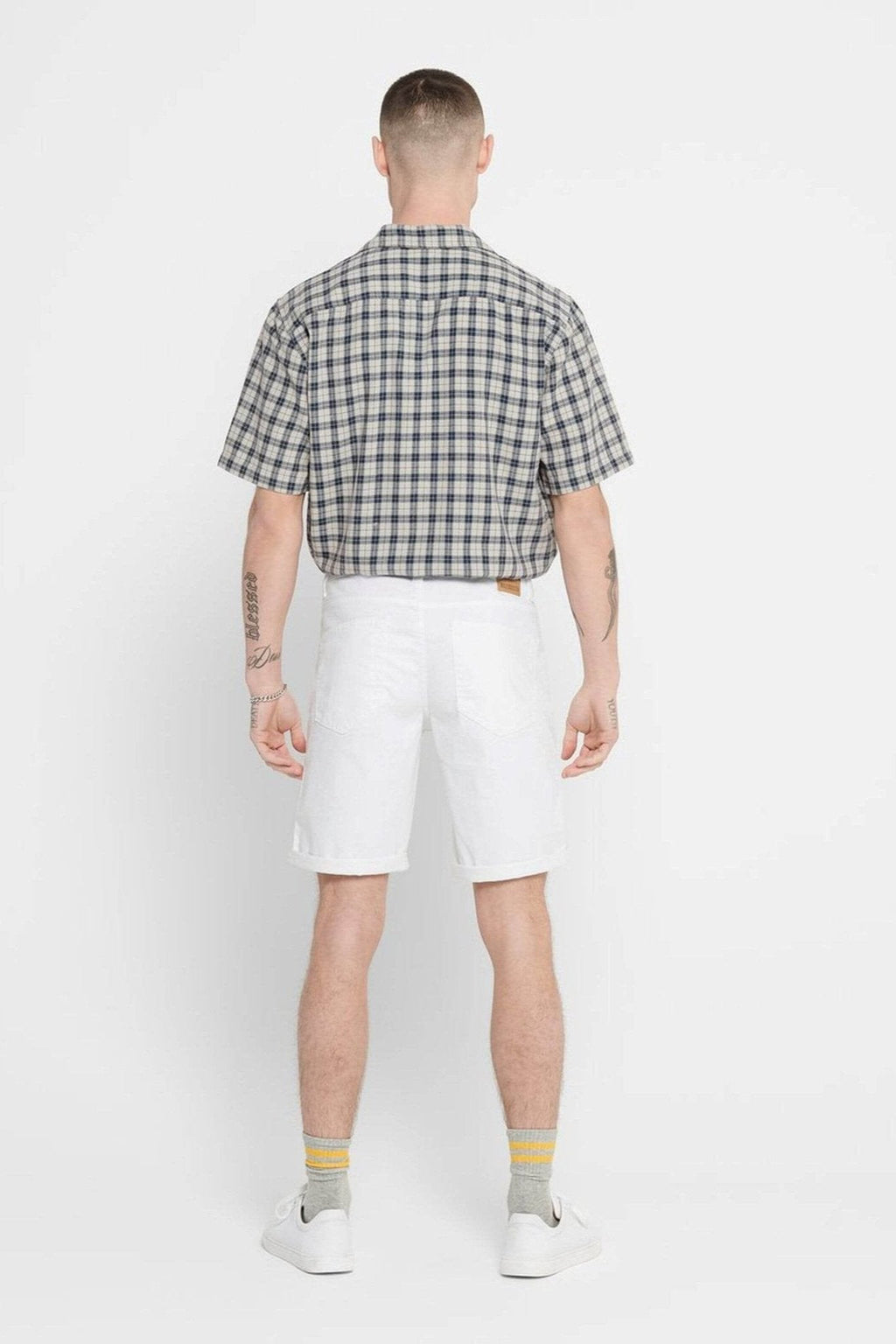 Strecke Shorts - Weiß