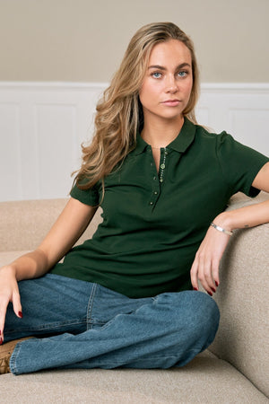 Poloshirt - dunkelgrün