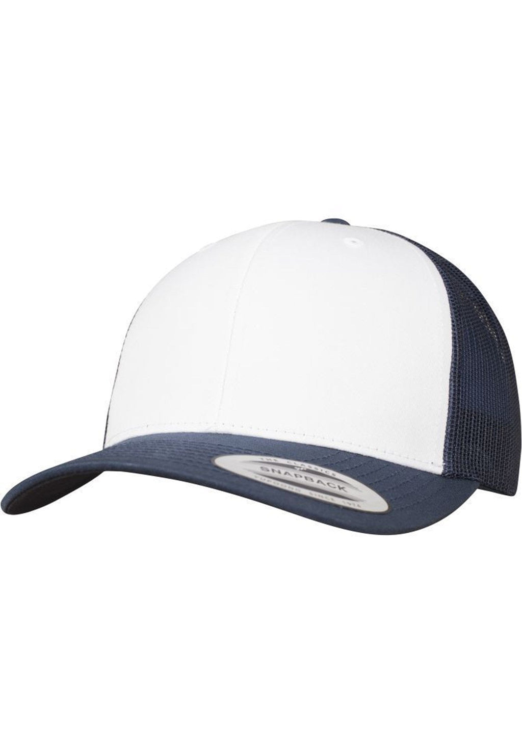 Retro Trucker Colored Front - Marine