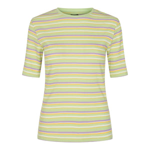 Roberta T -Shirt - Mint -Streifen