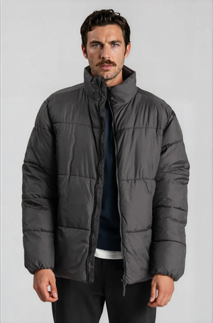 Pufferjacke - Schwarz