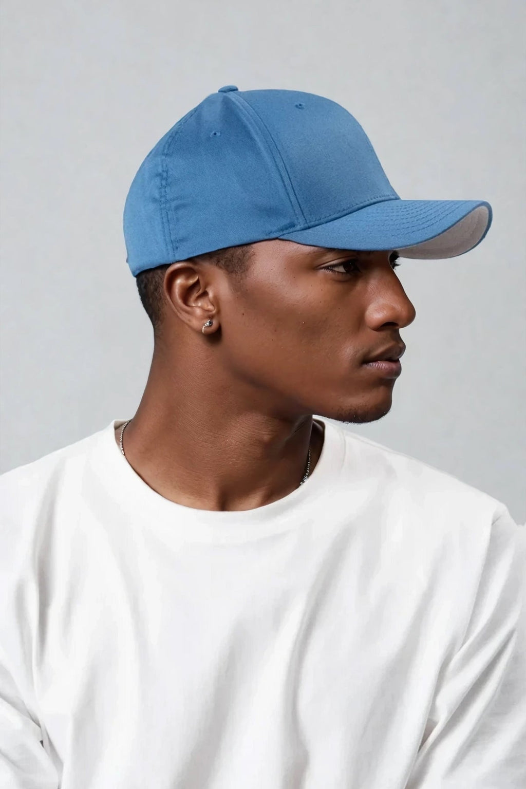 Flexfit Wollkämmert - Schieferblau