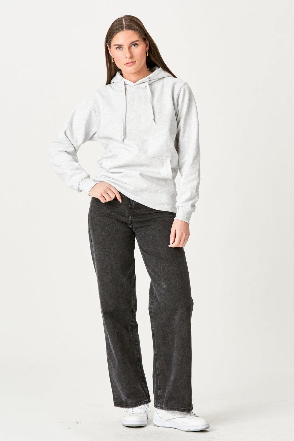 Oversized Hoodie - Aschegrau