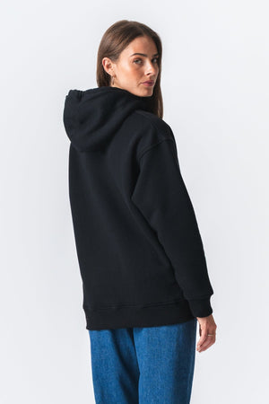 Stella Oversized Hoodie - Schwarz