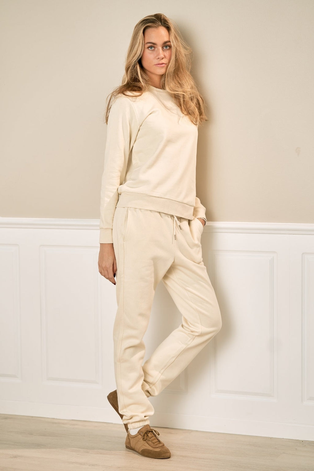 Basic Jogginghose - Leichtes Beige