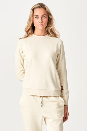 Basic Sweatsuit mit Crewneck (leichter Beige) - Paketangebot (Damen)