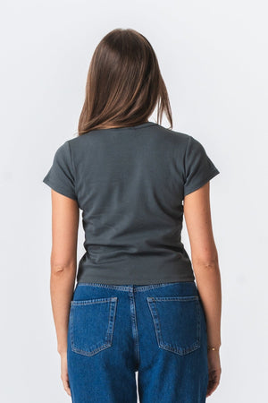 Emily Short T -Shirt - Dunkelgrau