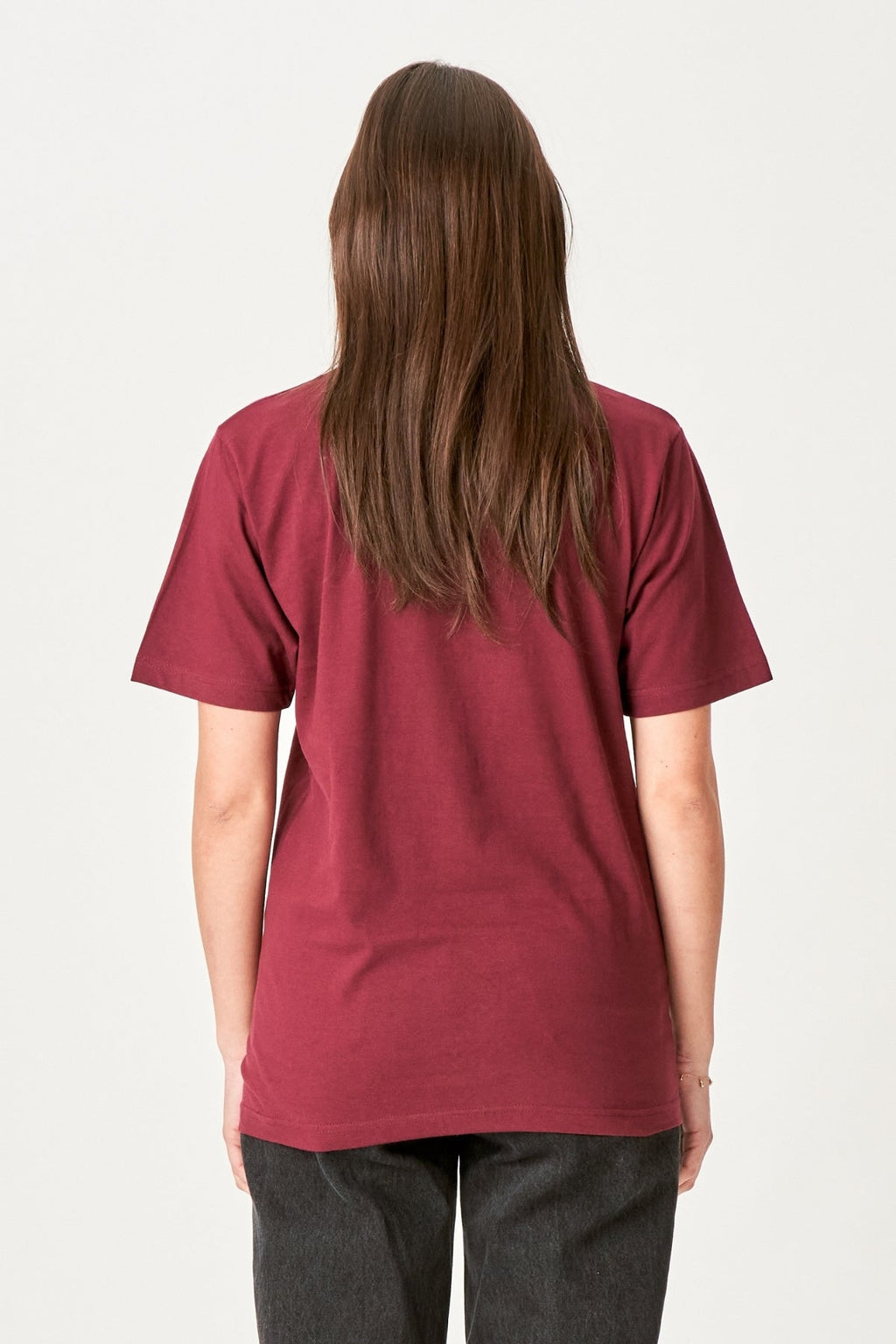 Oversized T -Shirt - Burgund