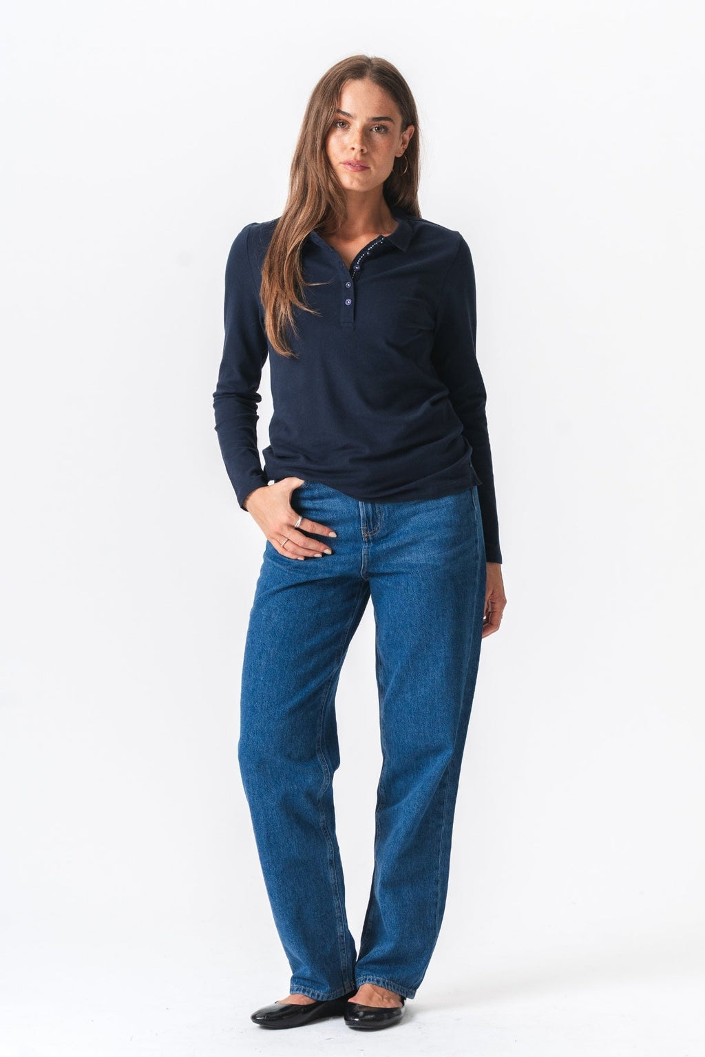 Polo -Shirt - Marine