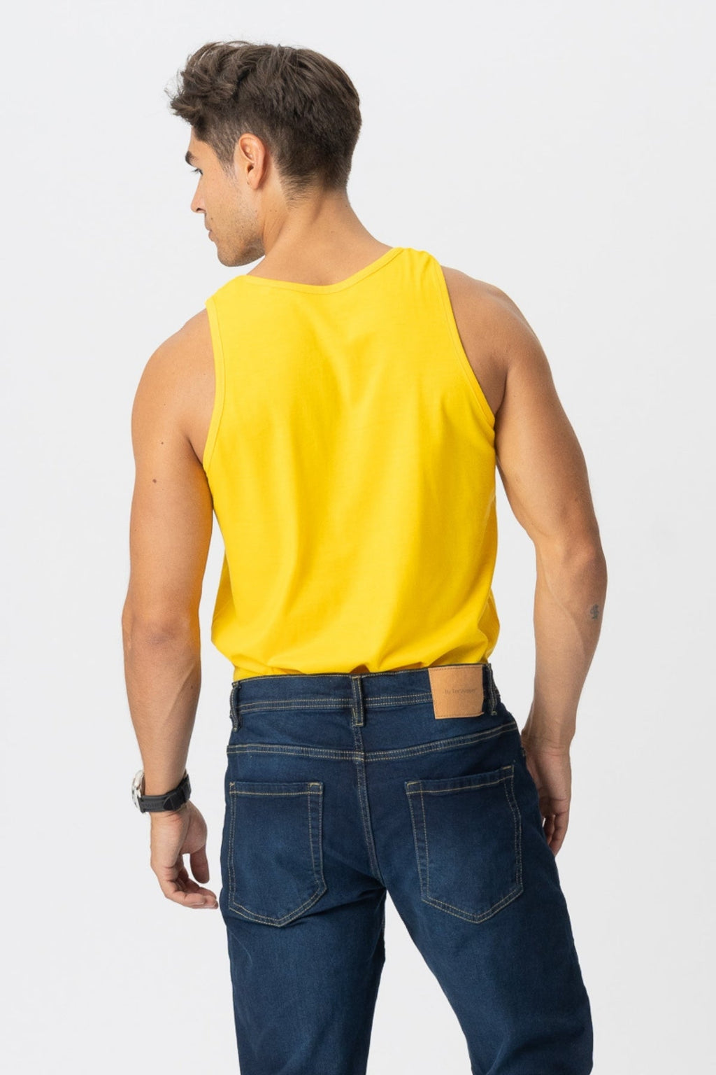 Basic Tanktop - Gelb