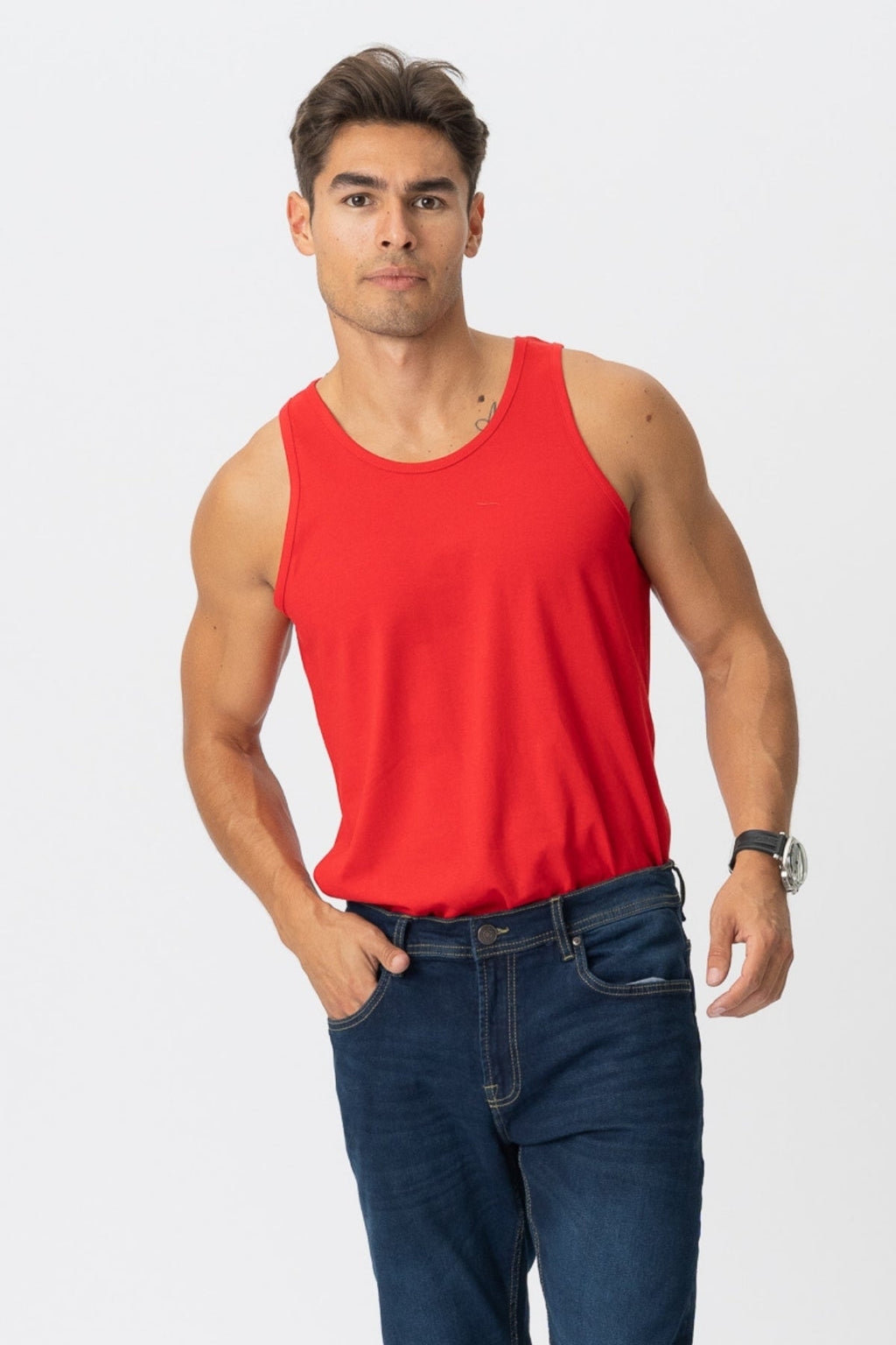 Basic Tanktop - Rot