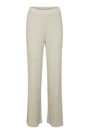Tia rib breit Pants - Eidechse Melange
