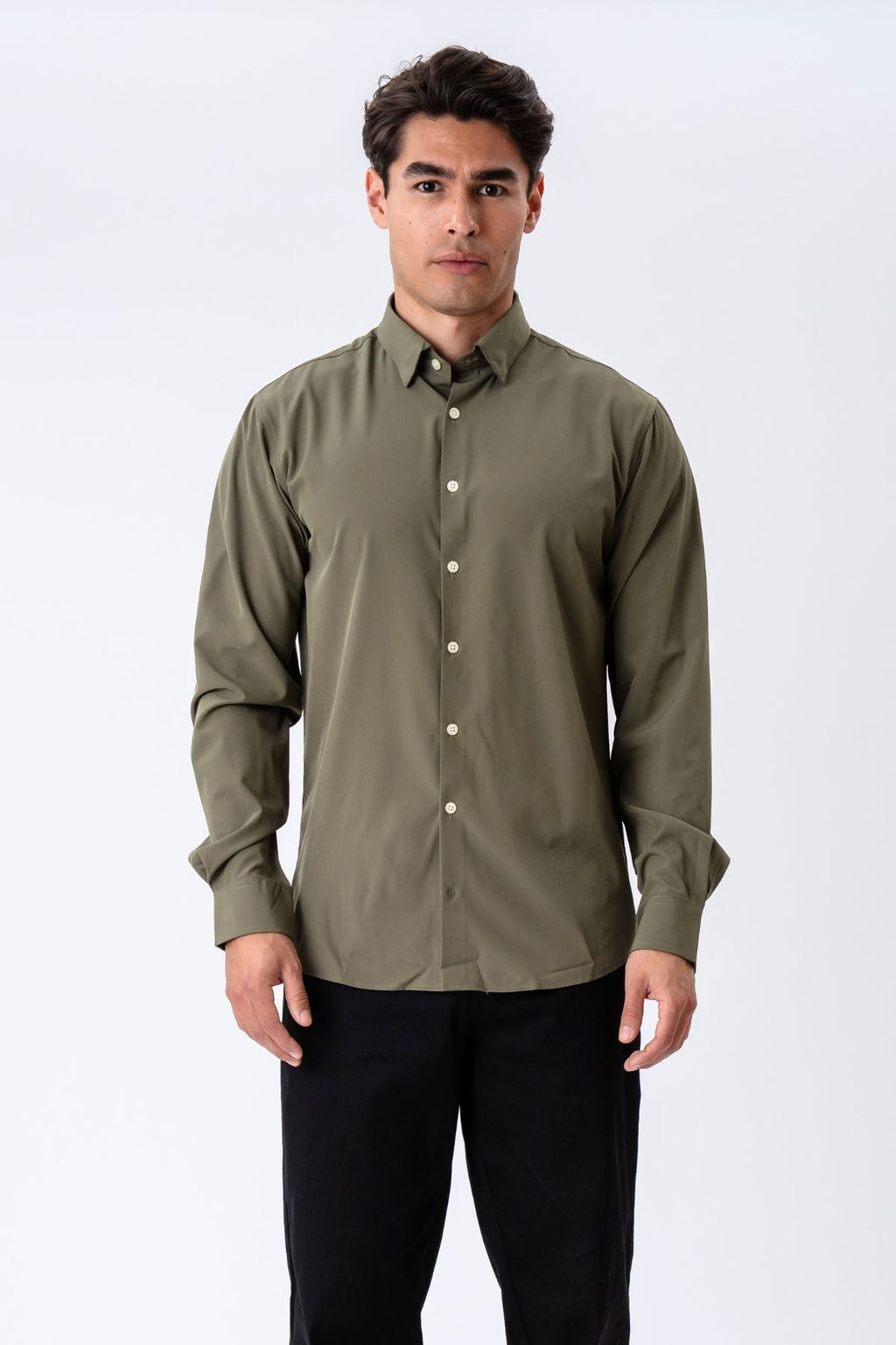 The Original Prämie Performance Hemd - Olive