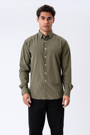 The Original Prämie Performance Hemd - Olive