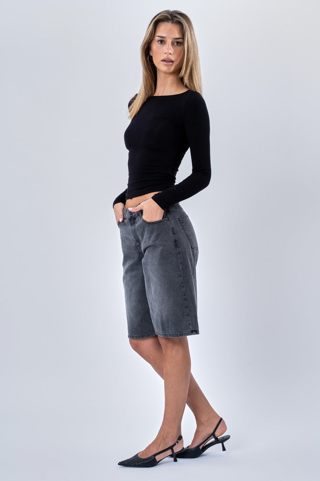 Cassandra Bluse - Schwarz