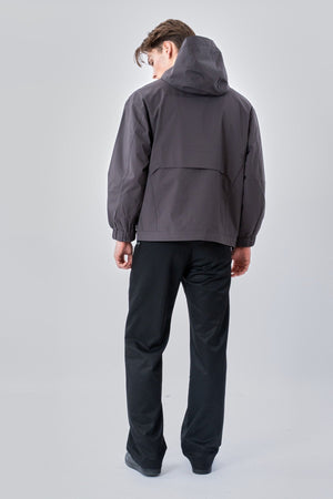 Kurze Asher-Jacke – Grau