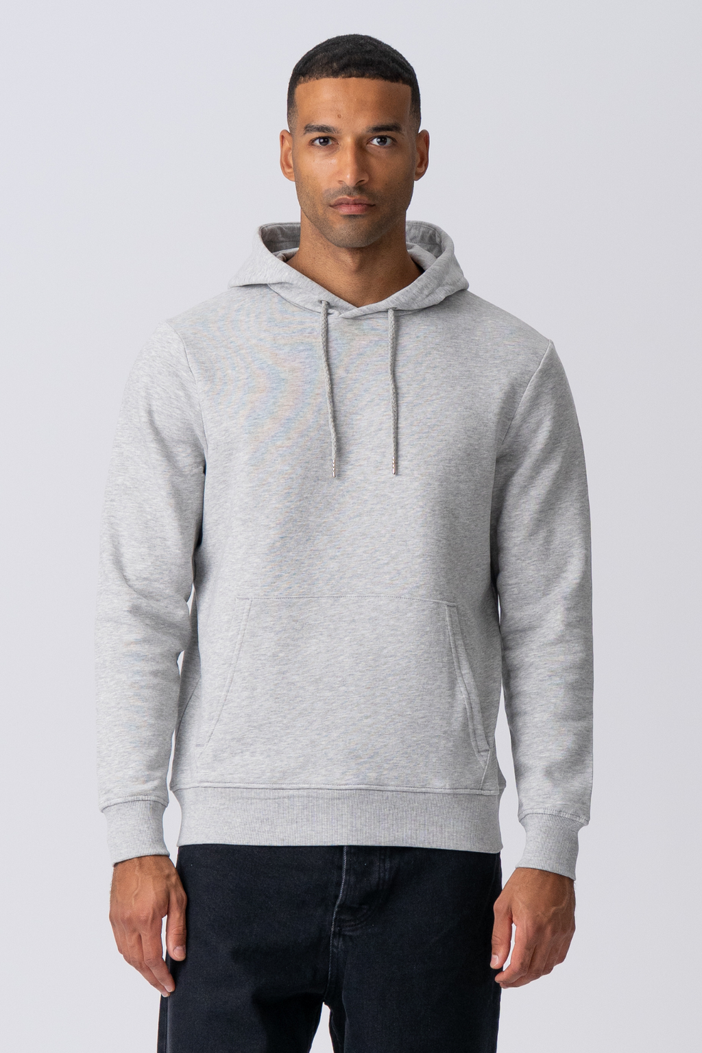 Sweatshirt Hoodie - Asche grau