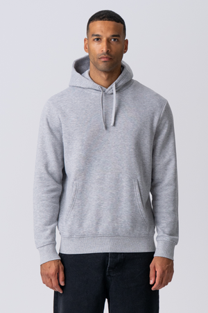 Essential Kapuzenpullover – Grau Melange