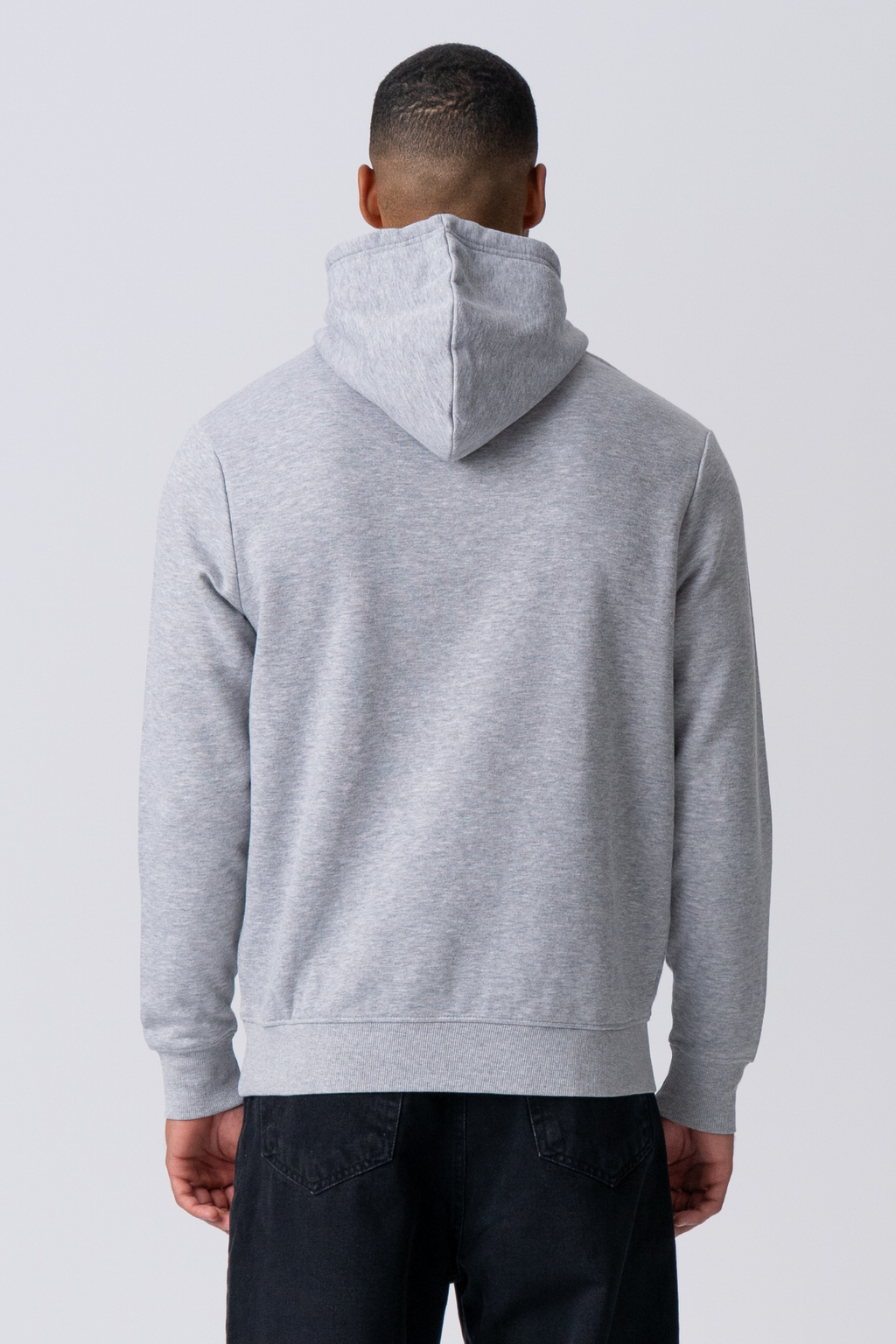 Essential Kapuzenpullover – Grau Melange