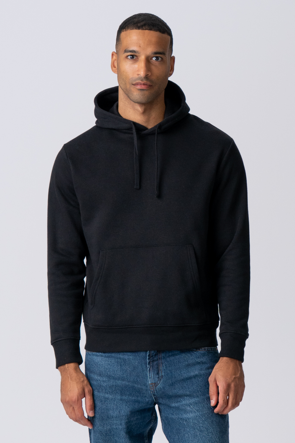 Essential Kapuzenpullover - Schwarz