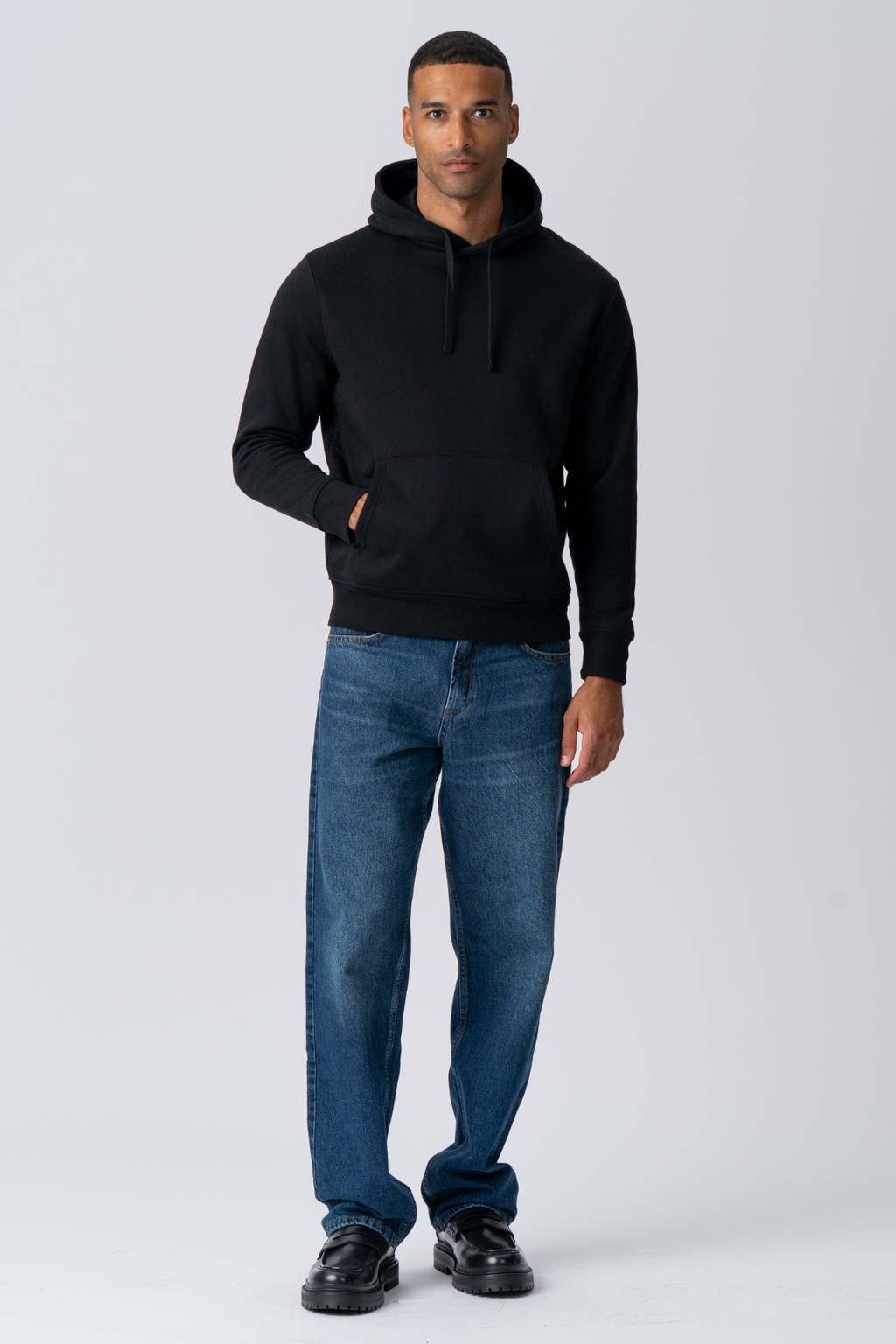 Essential Kapuzenpullover - Schwarz