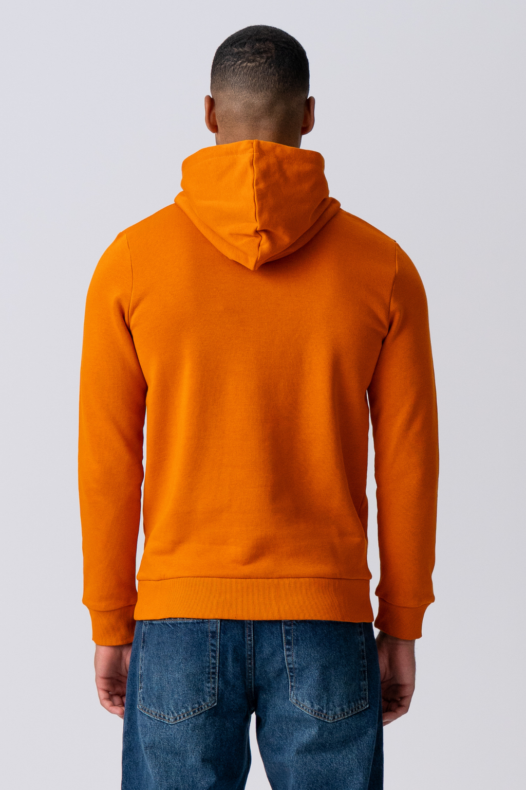 Basic Hoodie -Schweiß - Orange