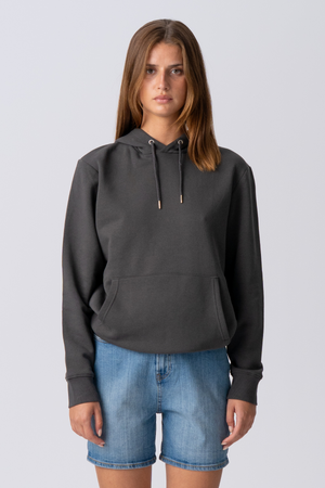 Sweatshirt Hoodie - Dunkelgrau