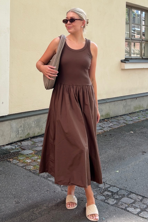 Hanna -Kleid - braun