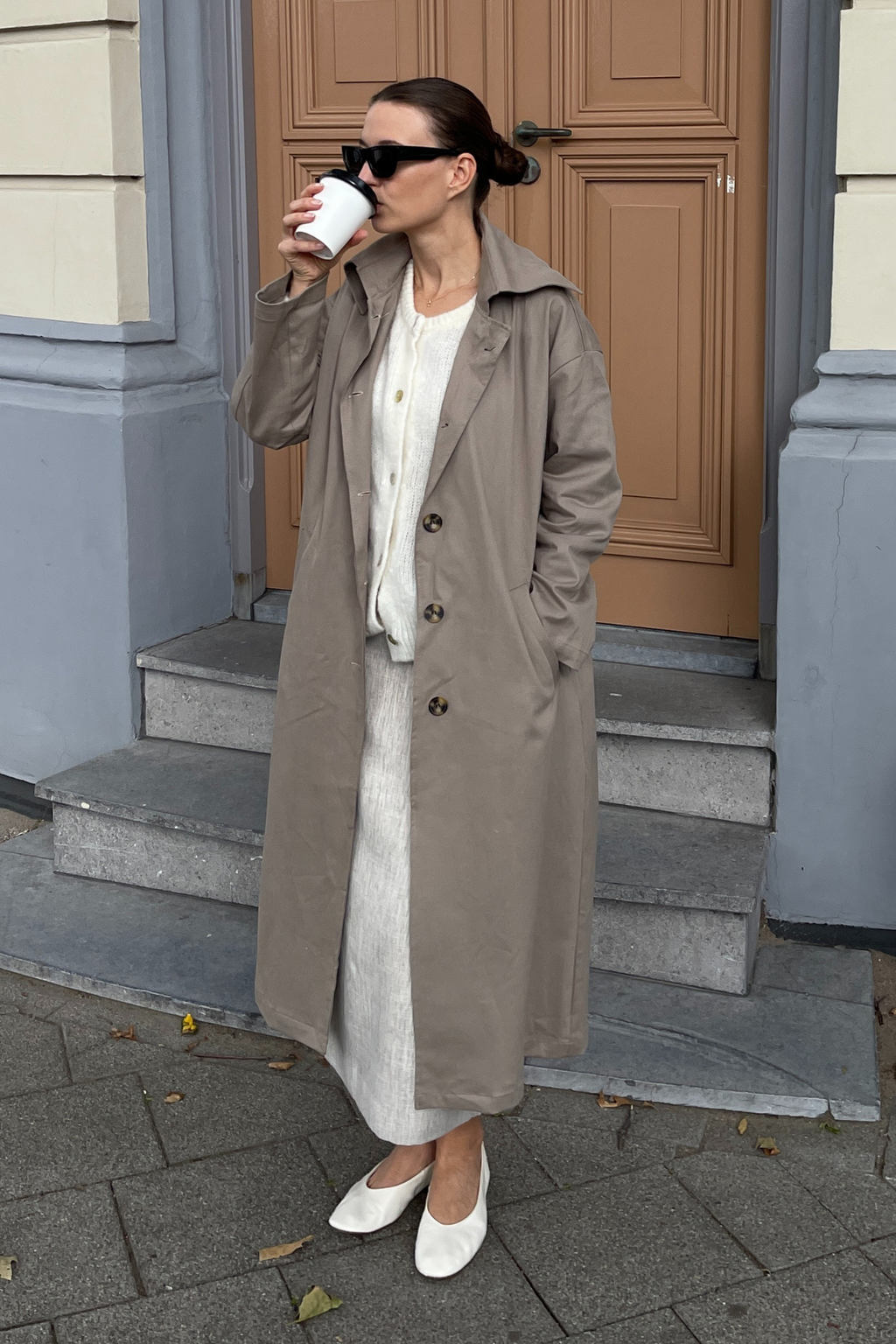 Carla Trenchcoat - Sand