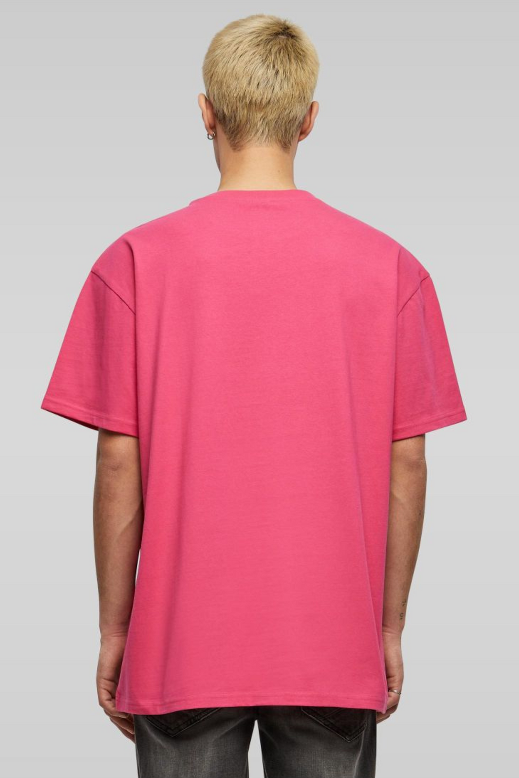 Schwer Oversized T -Shirt - Hibiskus Pink