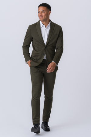 The Original Performance Suit™️ (Dunkelgrün) + Krawatte - Paketangebot