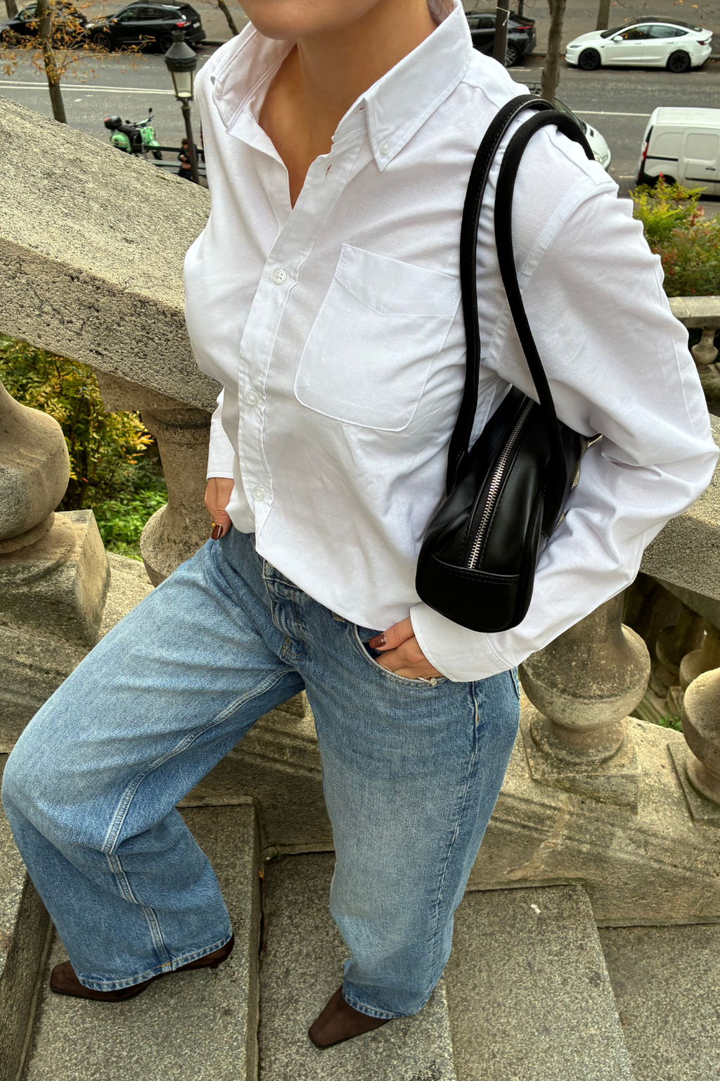 Freund Oxford Hemd - Weiß