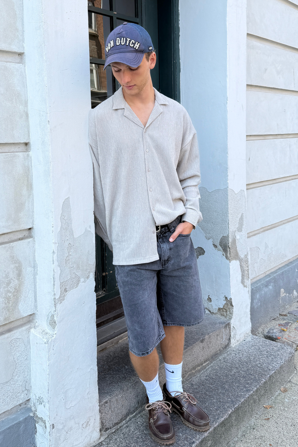 Aidan -Shirt - Beige