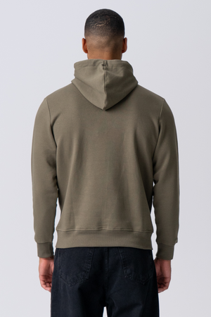 Sweatshirt Hoodie - Armeegrün