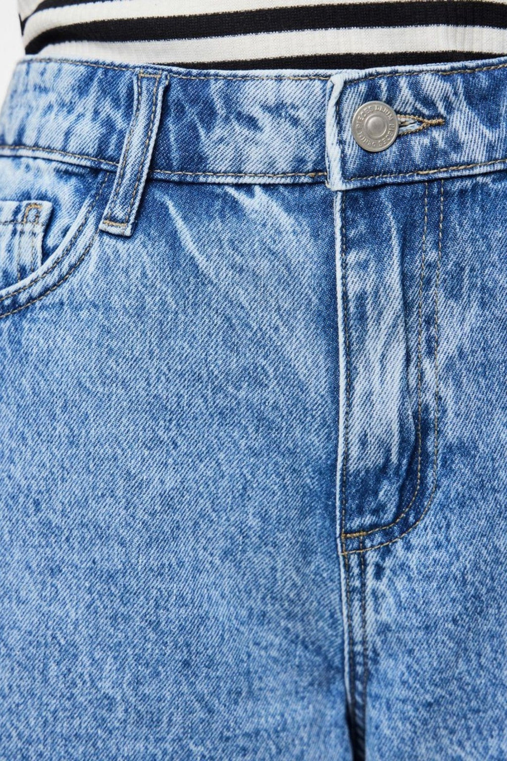 Sky Denim Jorts - mittelblauer Denim