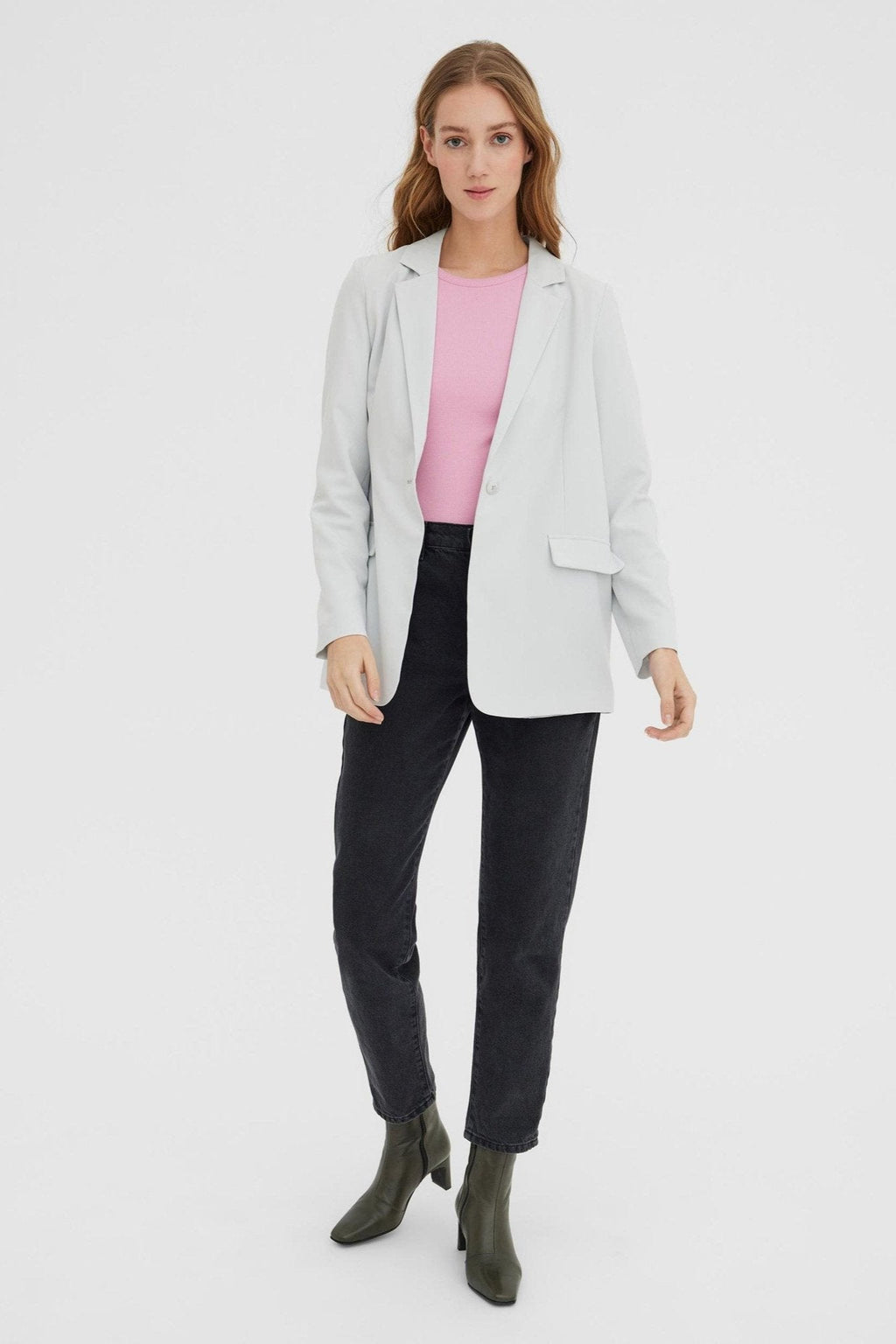 Zelda Blazer - Gletschergrau