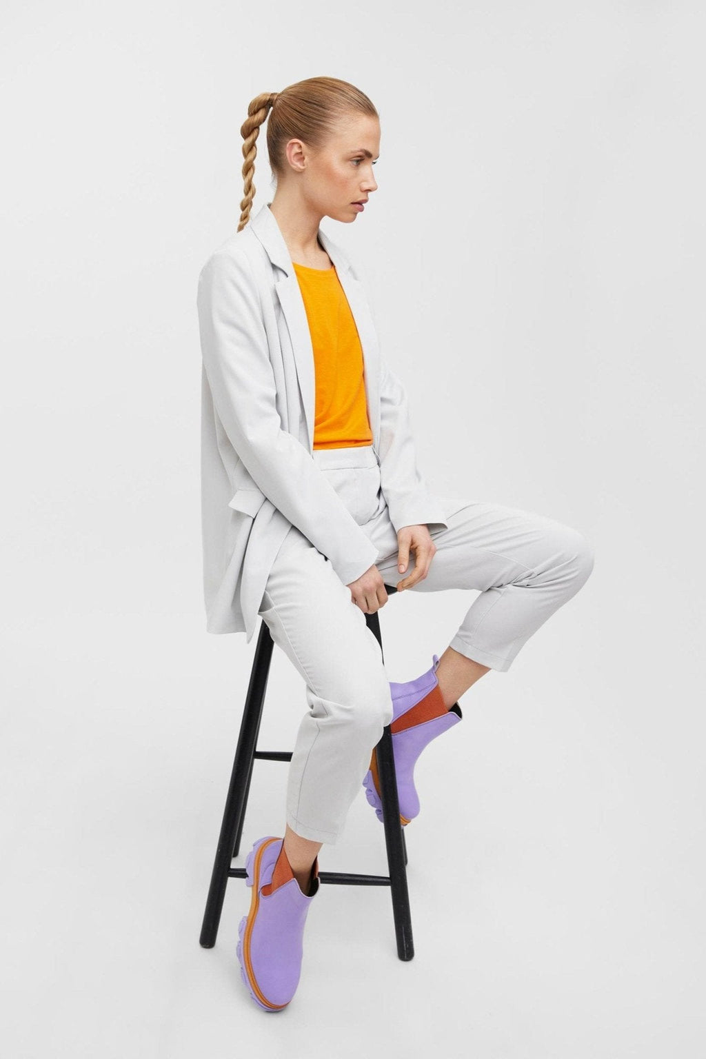 Zelda Blazer - Gletschergrau