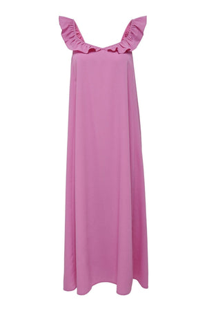Zora Midi Kleid - rosa