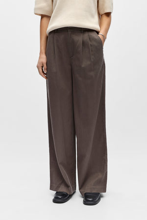 Tuba Mw Breit Pants - Morchel