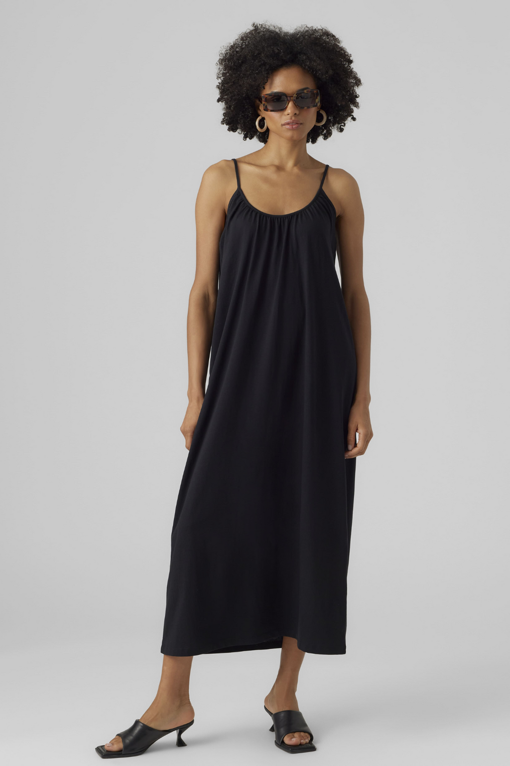 Luna Singulett -Knöchelkleid - Schwarz